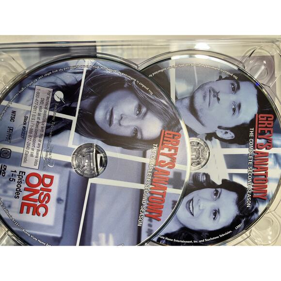 Grey's Anatomy: The Complete‎ Second Season Uncut DVD Set Medical TV Drama - Picture 6 of 11